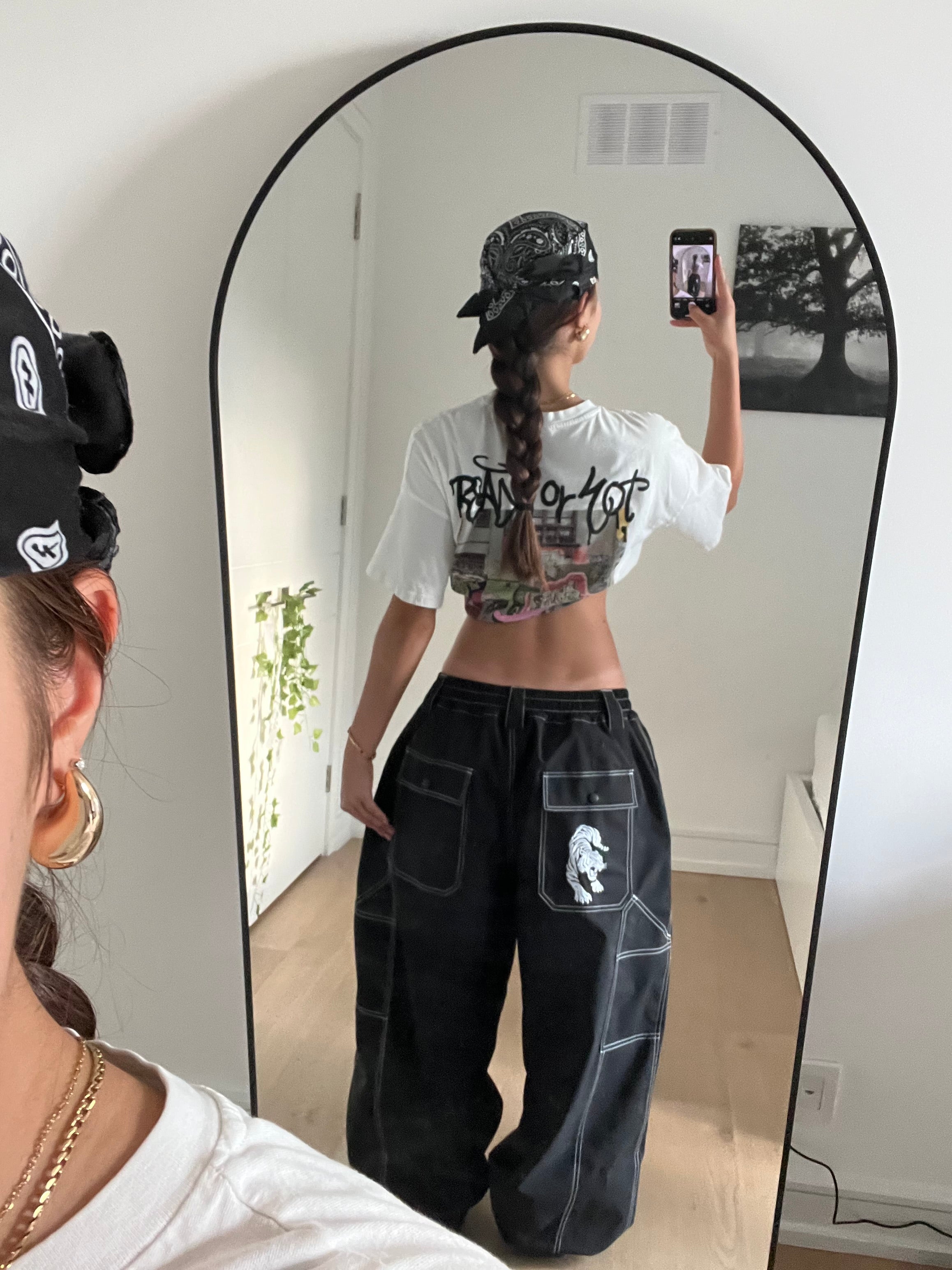 BLACK Ti3R BAGGY SNOWPANTS
