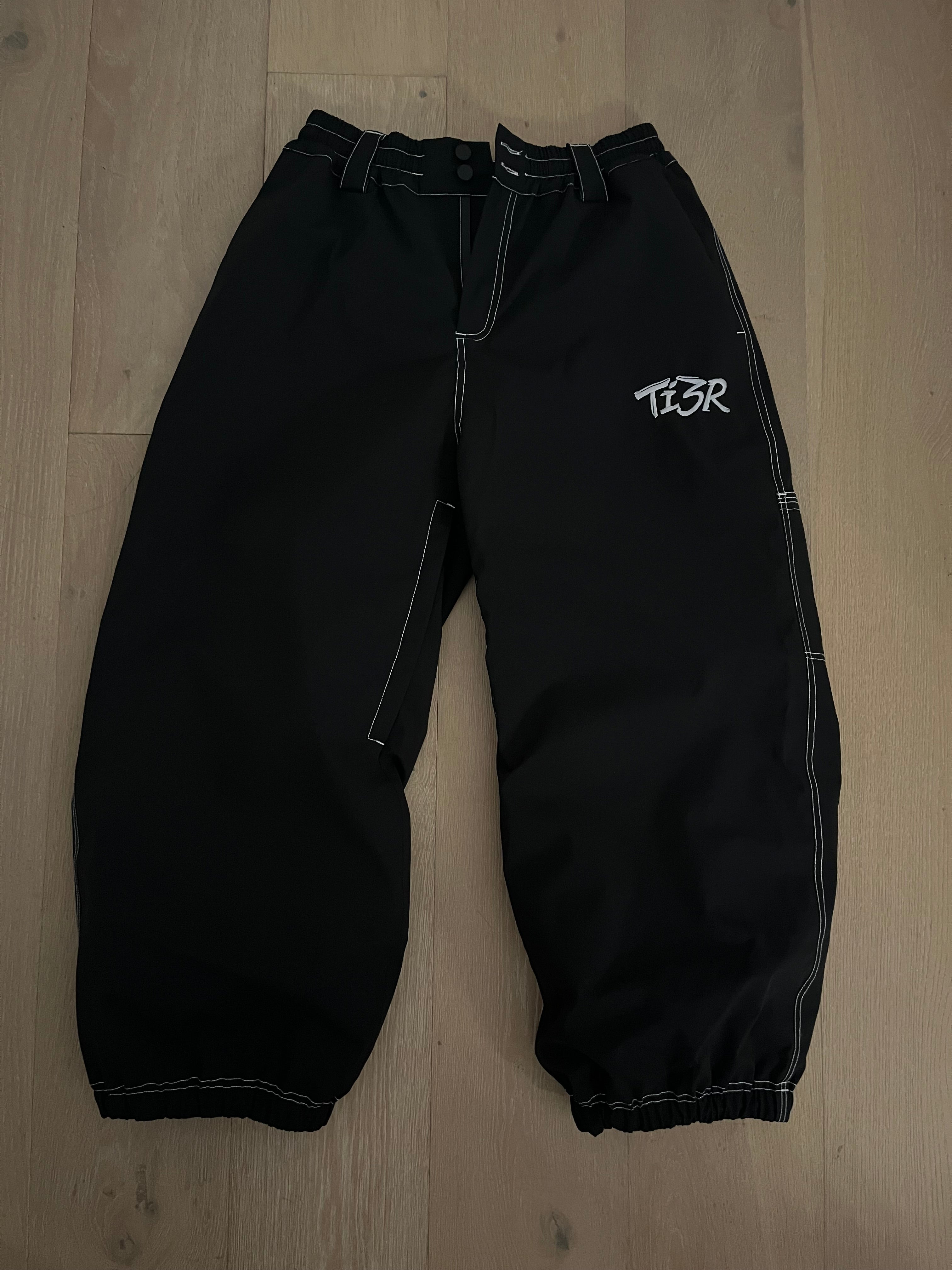 BLACK Ti3R BAGGY SNOWPANTS